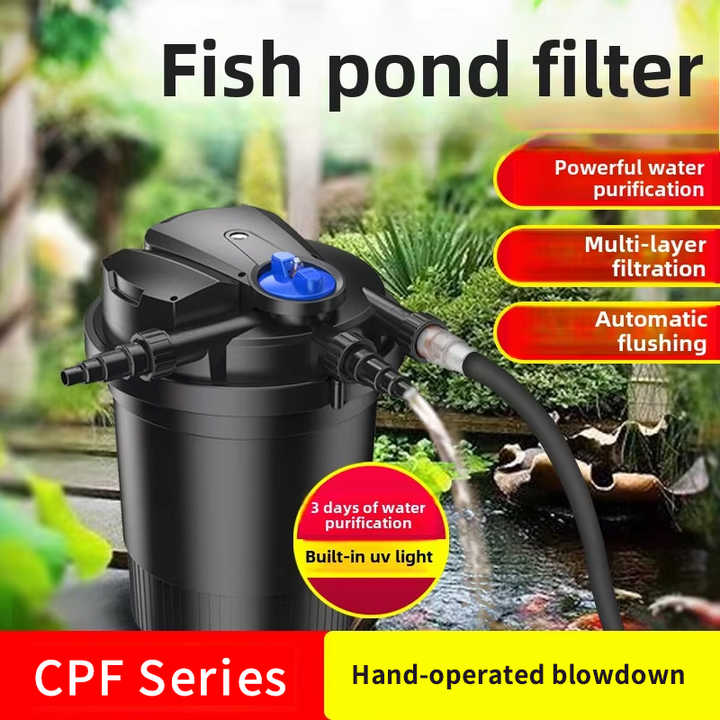 4000L/H Pond Filter with 9w UV - Aquarium Fish Koi avaliação e preço