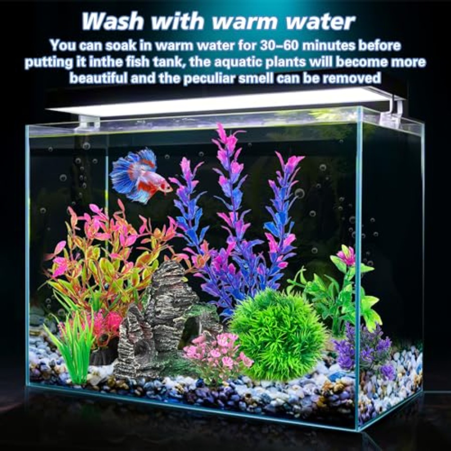 Aquarium Artificial Plastic Pl - Aquarium Fish Small avaliação e preço