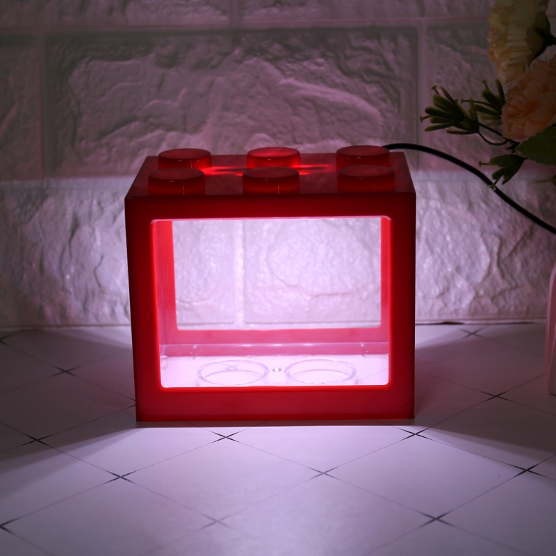 USB Mini Aquarium Fish Tank wi - Aquarium Fish In Bowl avaliação e preço