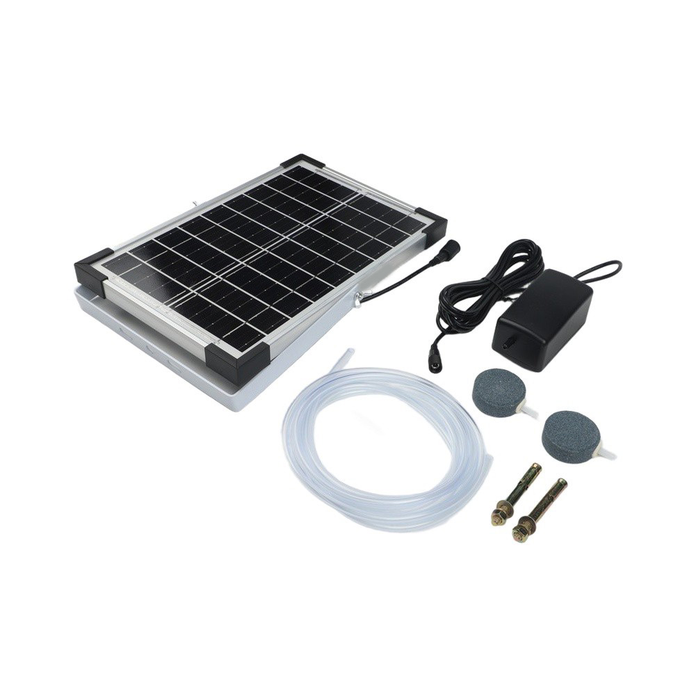 Solar Powered Pond Oxygenator  - Aquarium Fish Maintenance avaliação e preço