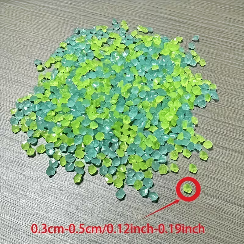 3000Pcs/Bag Luminous Glow Sand - Aquarium Fish Small avaliação e preço