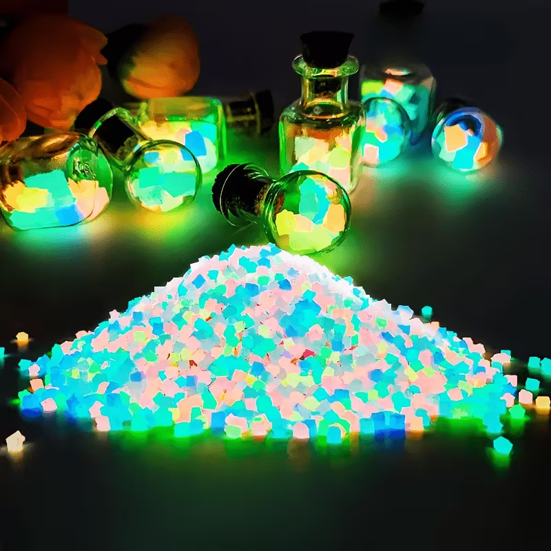 3000Pcs/Bag Luminous Glow Sand - Aquarium Fish Small avaliação e preço