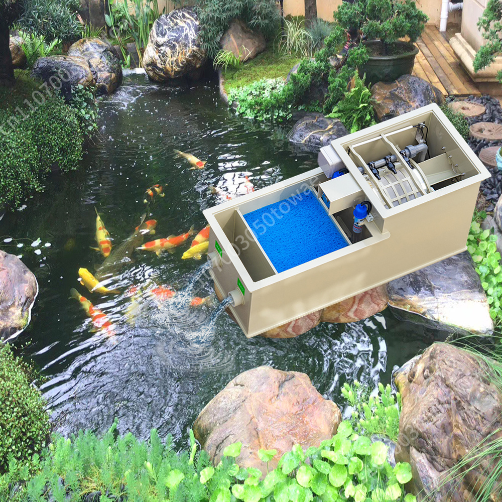 Outdoor Garden Pond Filtration - Aquarium Fish Koi avaliação e preço