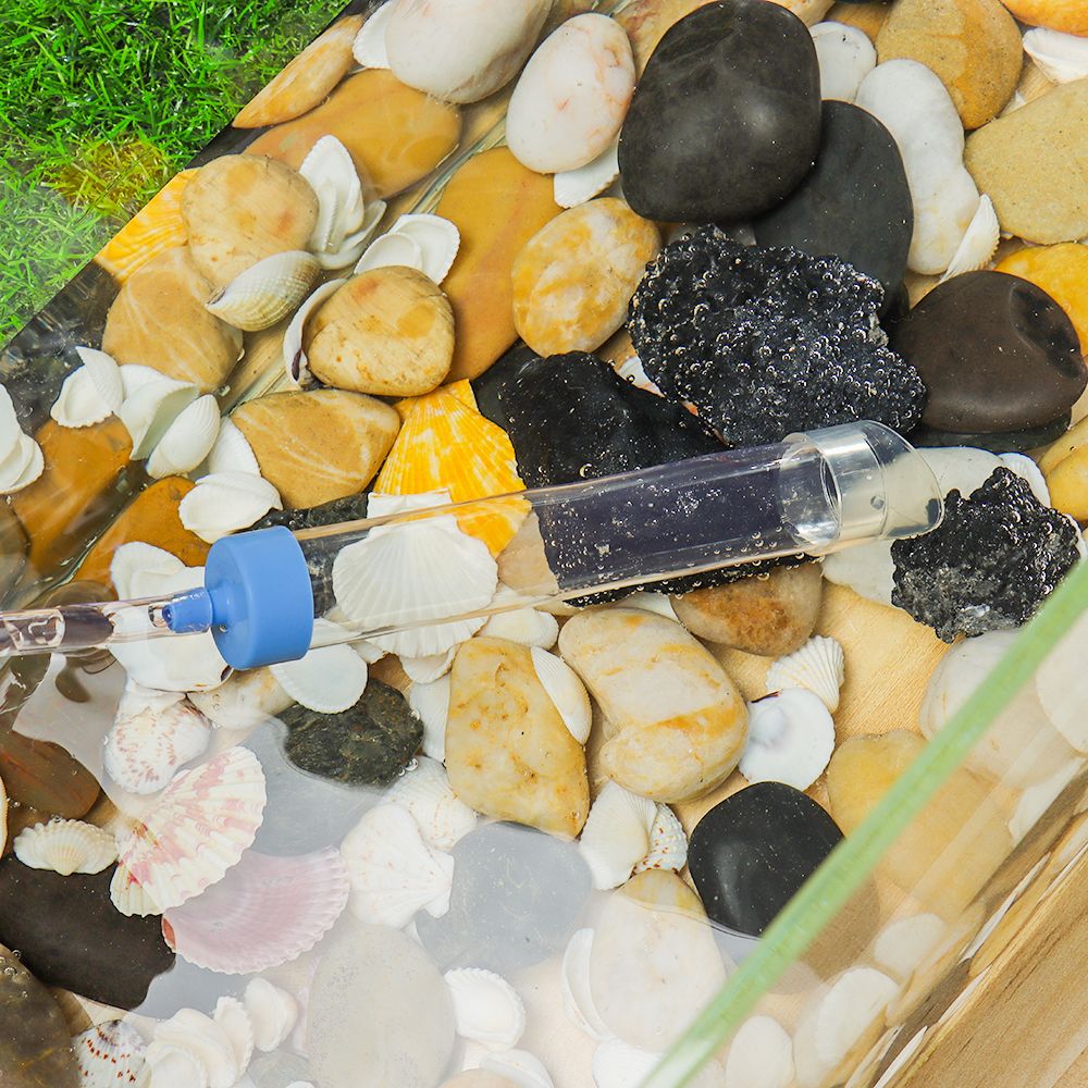 Portable Fish Vacuum Water Cha - Aquarium Fish Maintenance avaliação e preço