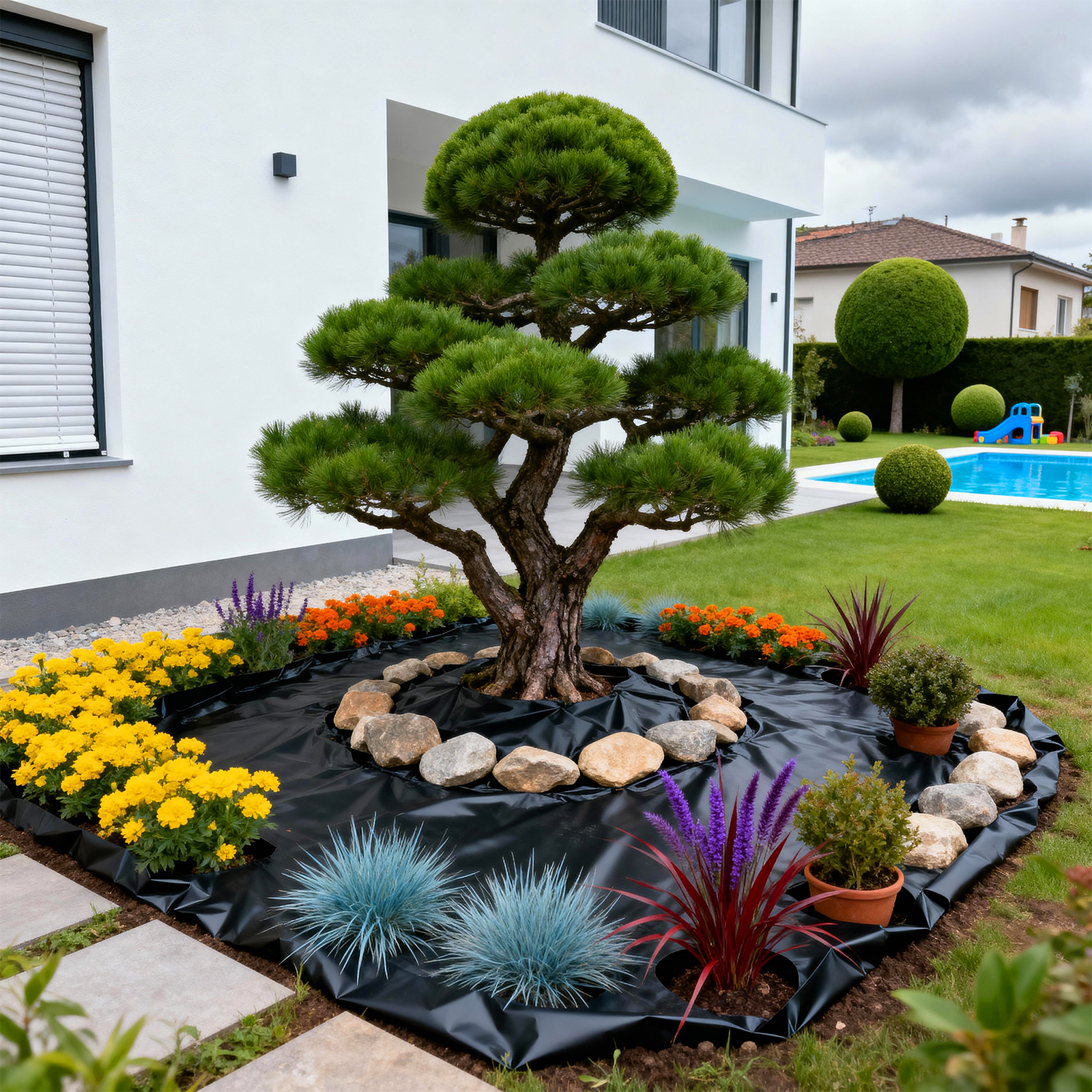 Foldable 40x40FT Pond Liners f - Aquarium Fish Koi avaliação e preço