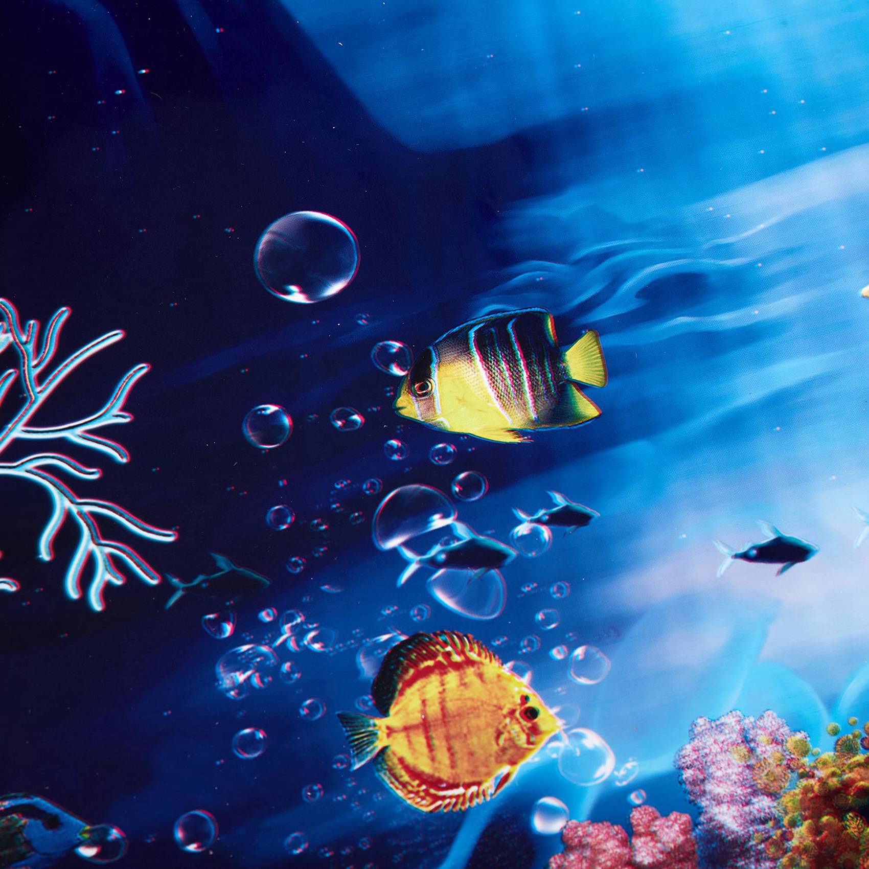 2X Blue Fresh Sea Background A - Aquarium Fish Poster avaliação e preço
